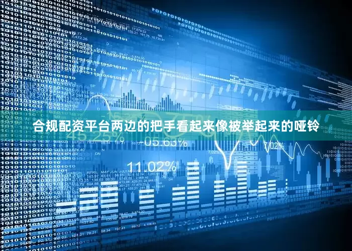 合规配资平台两边的把手看起来像被举起来的哑铃